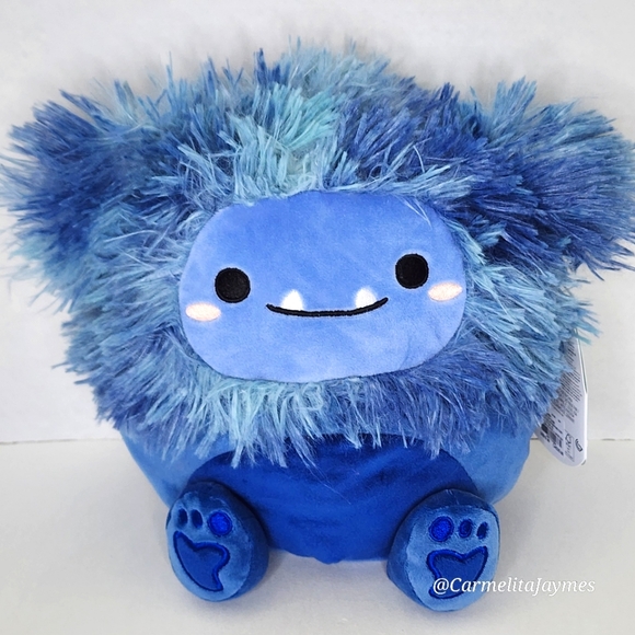 DANI 🐾 8" Blue Big Foot Original Squishmallow by Kelly Toy ☆ NWT ☆ - Picture 2 of 9